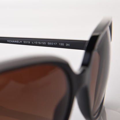 Chanel CC Sunglasses 5319 Black White 5 of 14