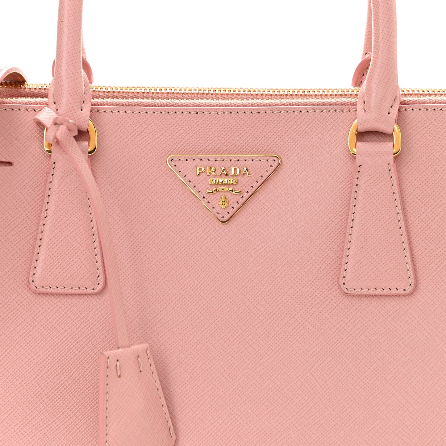 Saffiano Small Galleria Double Zip Tote Orchidea