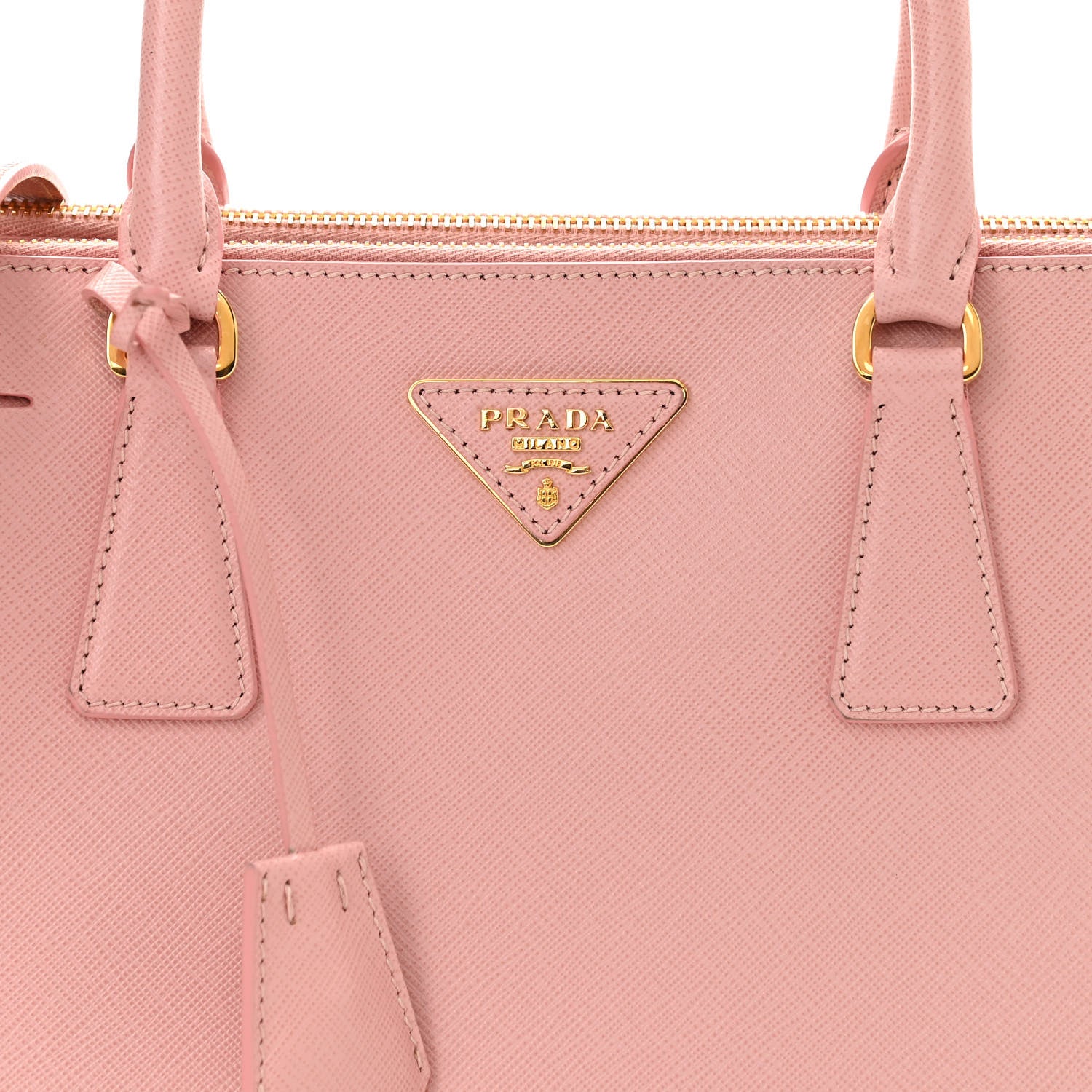 Prada Saffiano Small Galleria Double Zip Tote Orchidea 10 of 12