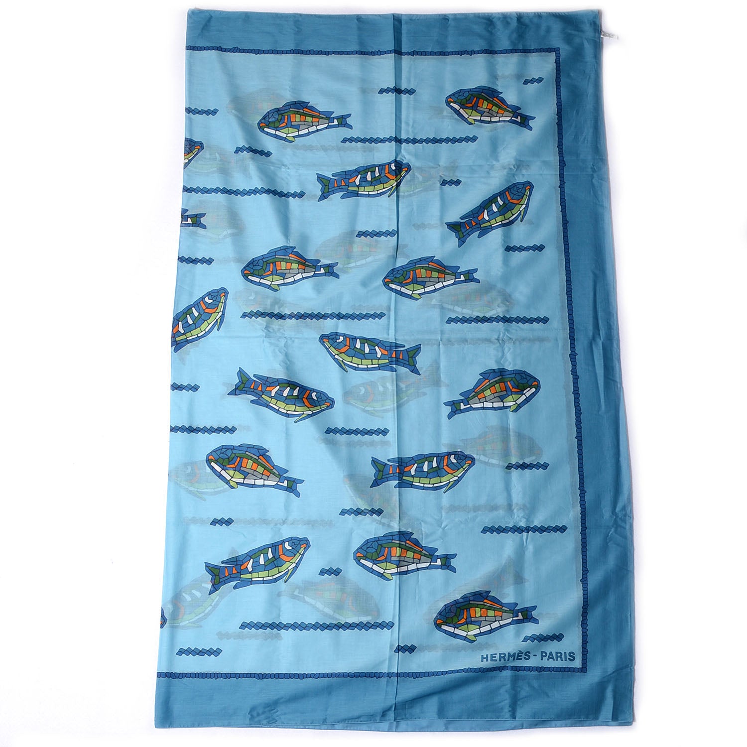 Hermes Cotton California Mosaique Beach Pareo 2 of 6