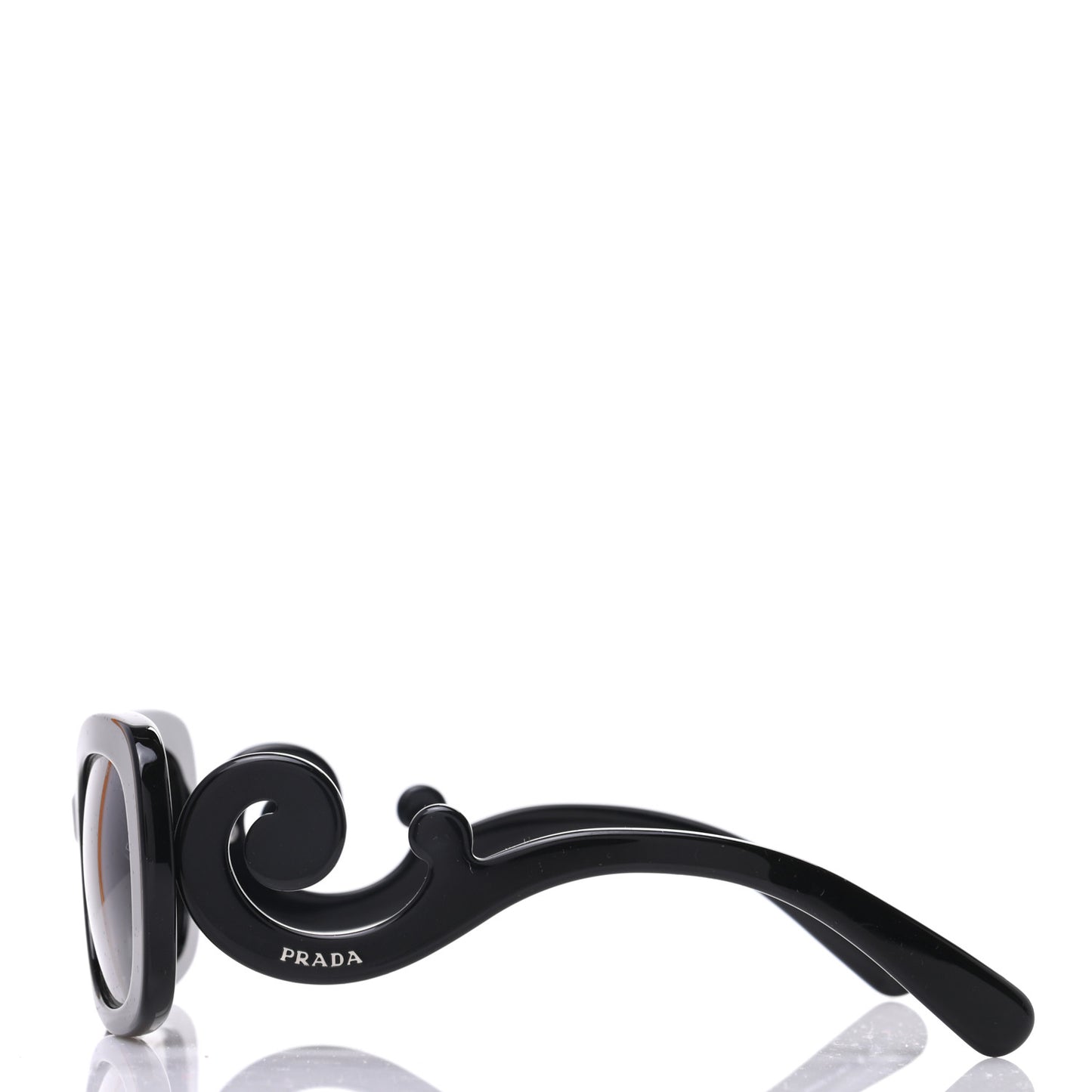 Acetate Baroque Sunglasses SPR 27O Black
