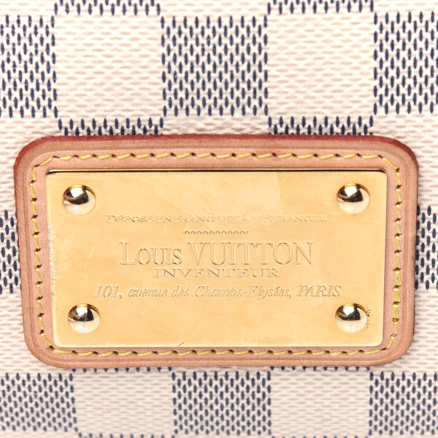 Damier Azur Eva Clutch