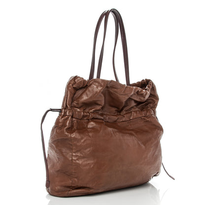 Prada Nappa Antique Shoulder Bag Cocco 3 of 7