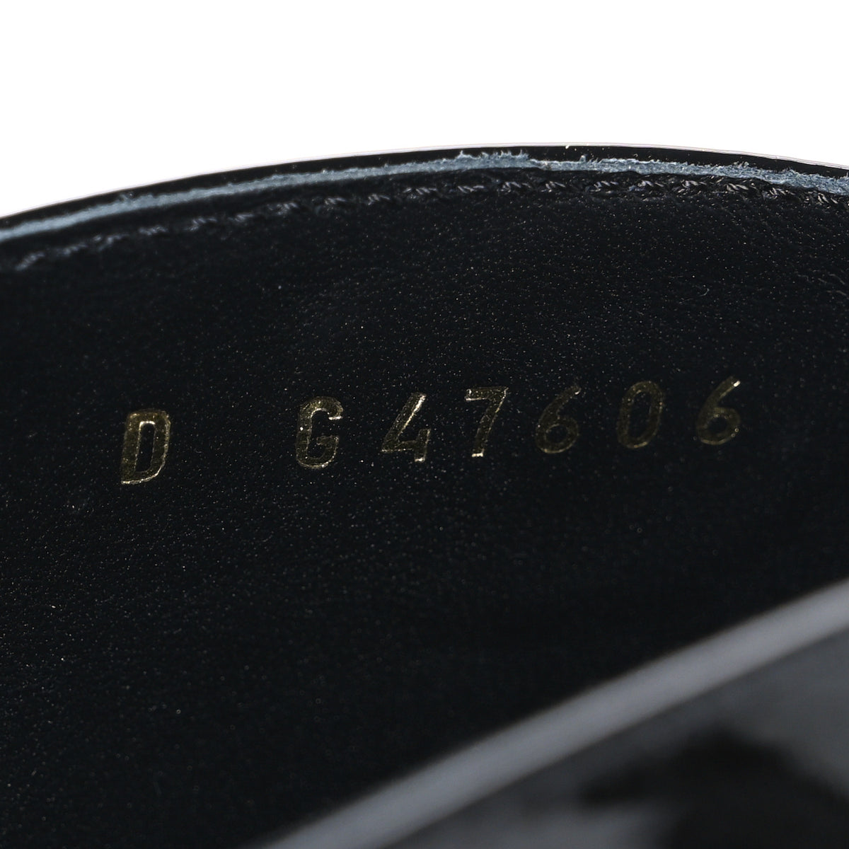 Patent Calfskin Mules 40.5 Black White Green
