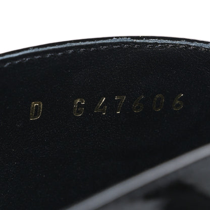 Chanel Patent Calfskin Mules 40.5 Black White Green 10 of 11