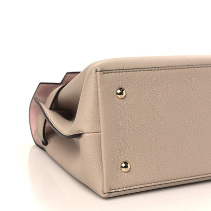 Louis Vuitton Soft Calfskin Lockme Ever MM Greige 7 of 8