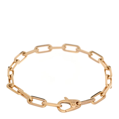Cartier 18K Yellow Gold Santos de Cartier Link Chain Bracelet 2 of 5