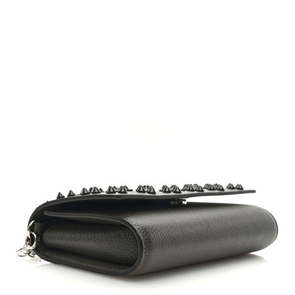 Christian Louboutin Calfskin Spikes Loubinthesky Paloma Clutch Rocket 4 of 9
