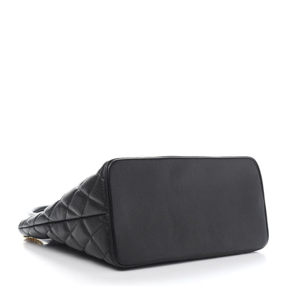 Chanel Caviar Quilted Medallion Tote Black 4 of 10