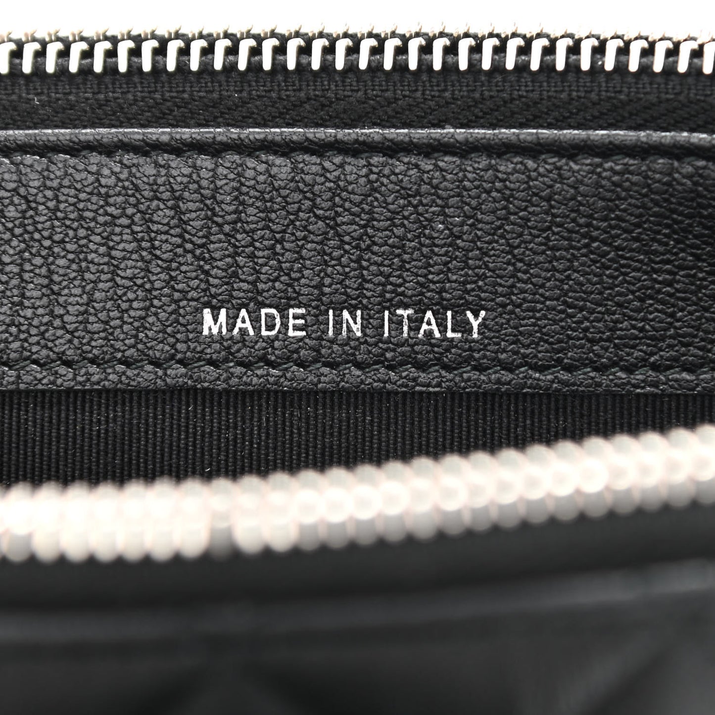 Lambskin Quilted CC Box Clutch With Chain Black