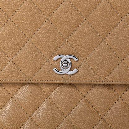 Chanel Caviar Quilted Jumbo Kelly Flap Beige 15 of 17