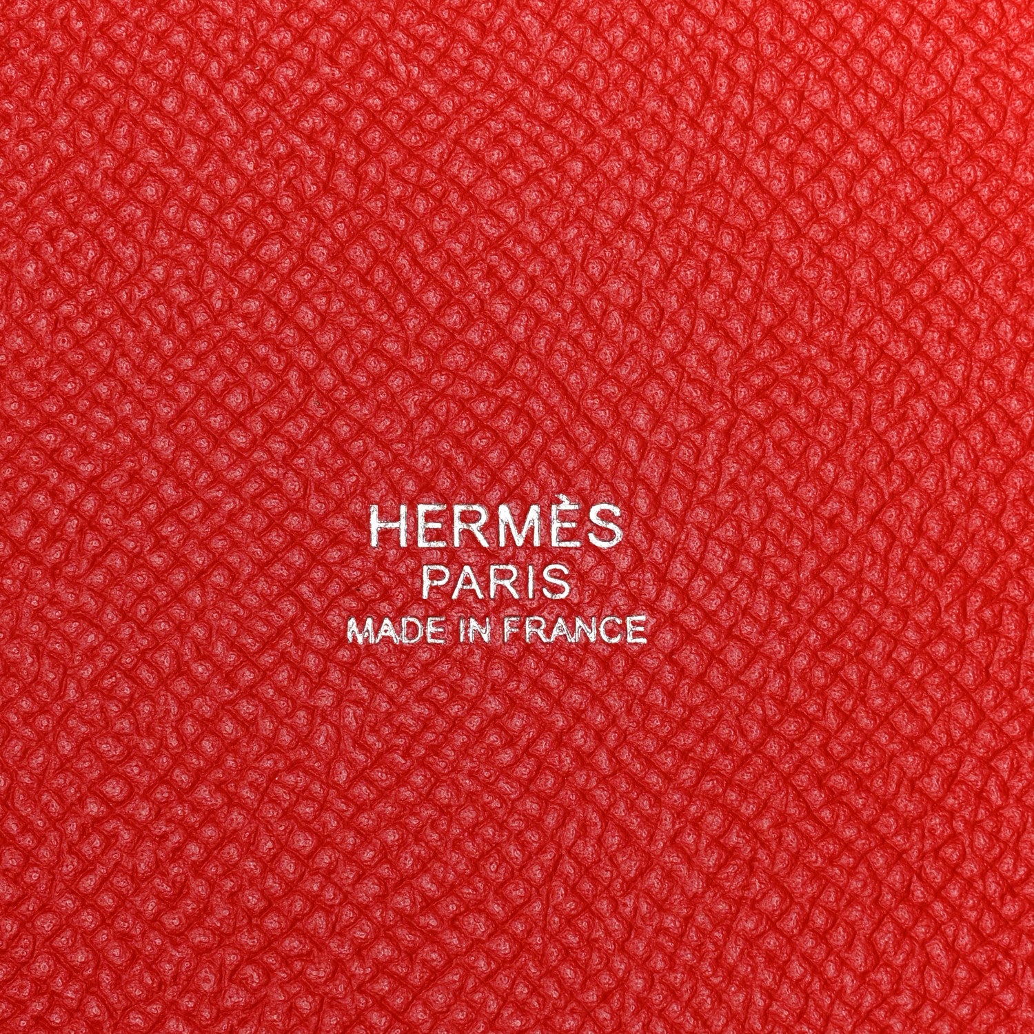 Hermes Epsom Tressage De Cuir Picotin Lock 22 MM Rouge Coeur Bleu du Nord Rouge H 6 of 18