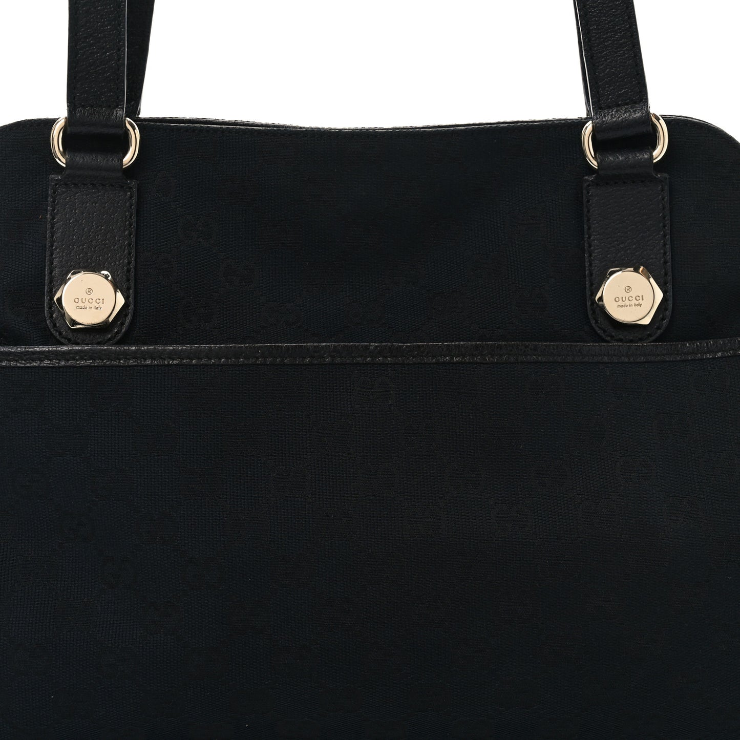 Monogram Medium Charmy Shoulder Bag Black