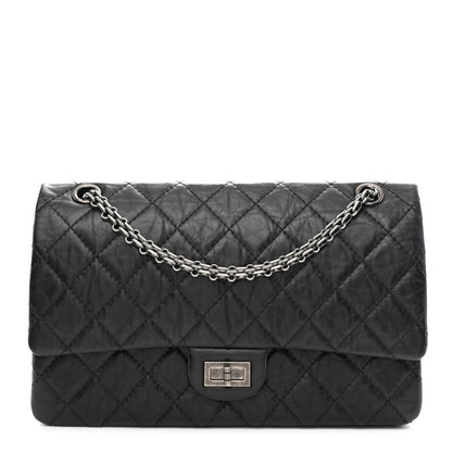 Chanel Aged Calfskin Quilted 2.55 Reissue 226 Flap Black 1 of 10
