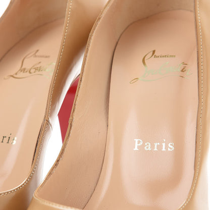 Christian Louboutin Jazz Calfskin Decollete 868 100 Pumps 39.5 Beige 9 of 10