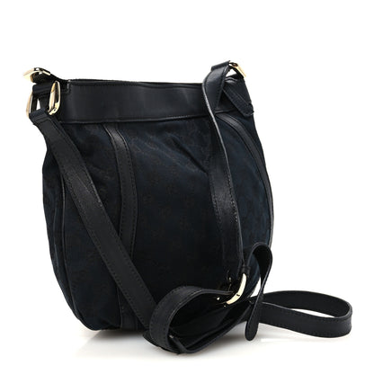 Gucci Monogram Small D Gold Ring Messenger Black 3 of 10