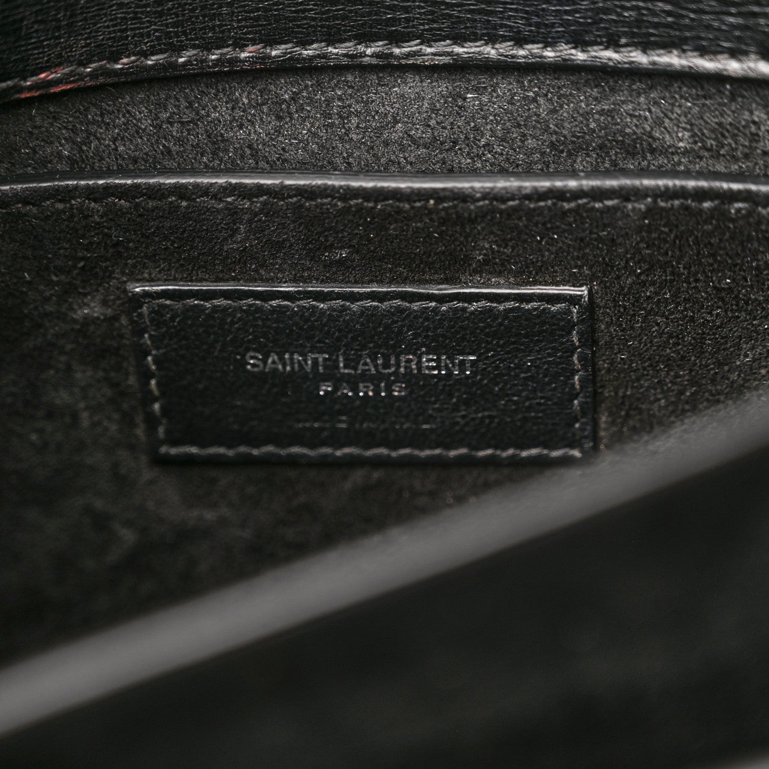 Saint Laurent Calfskin Medium Monogram Sunset Black 6 of 14