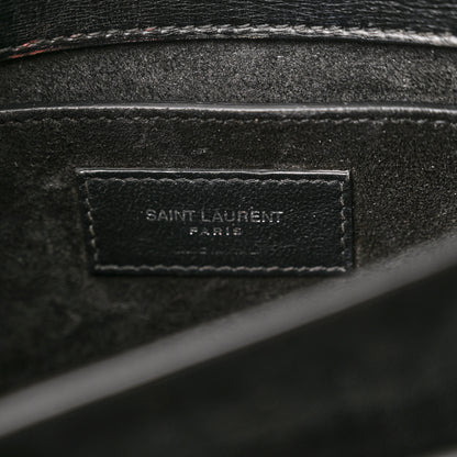 Saint Laurent Calfskin Medium Monogram Sunset Black 6 of 14