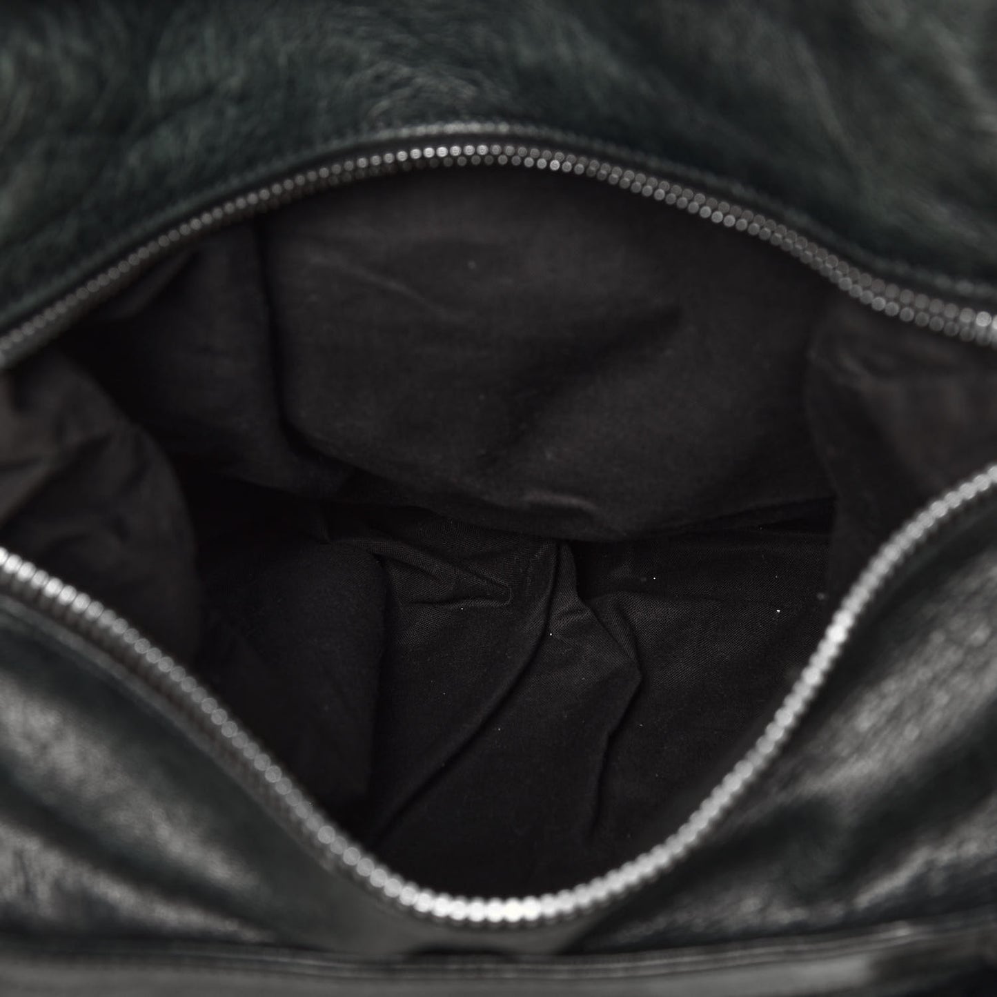 Agneau Giant 21 Silver Hardware Brief Black