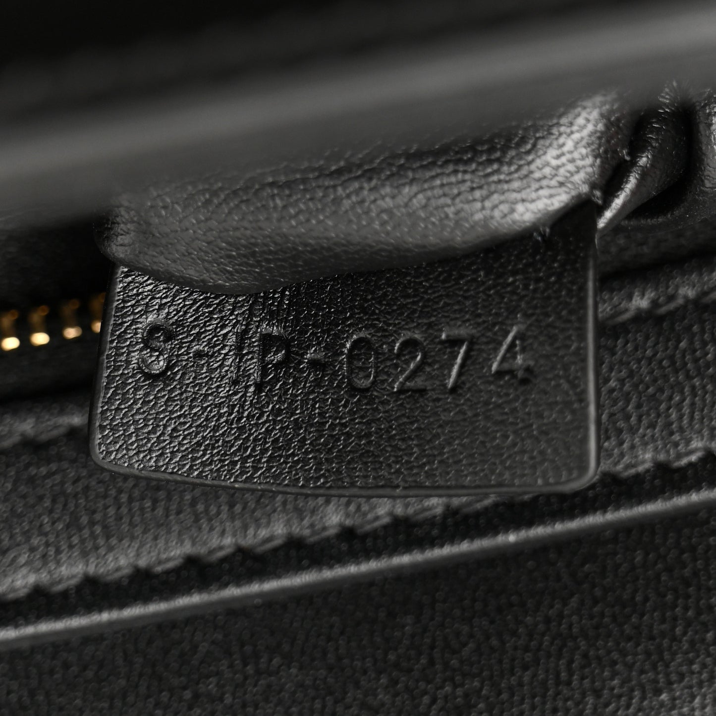 Shiny Calfskin Teen Triomphe Black