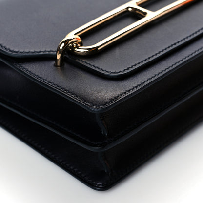 Hermes Evergrain Mini Sac Roulis Bleu Indigo 8 of 10