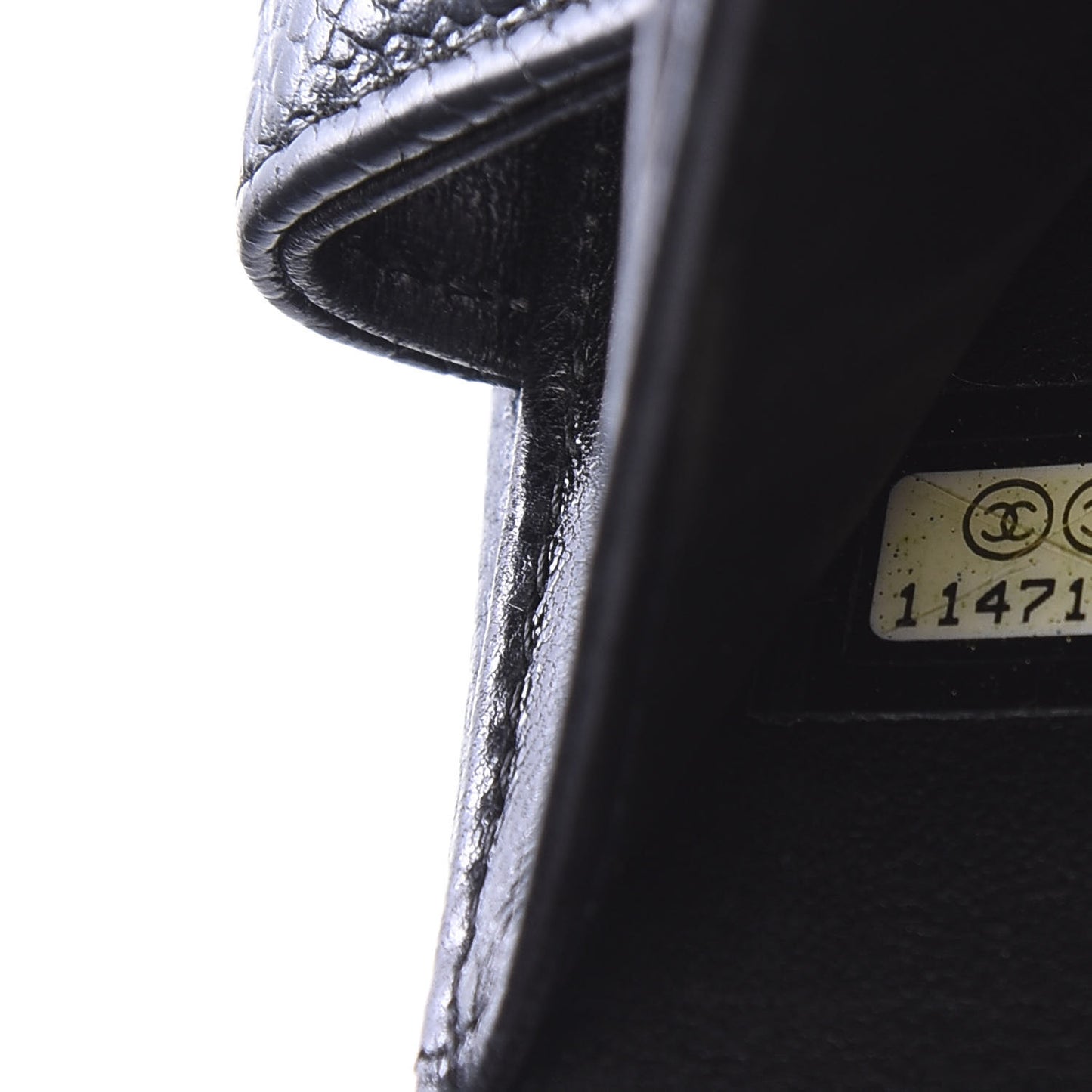 Caviar Timeless CC Compact French Wallet Black
