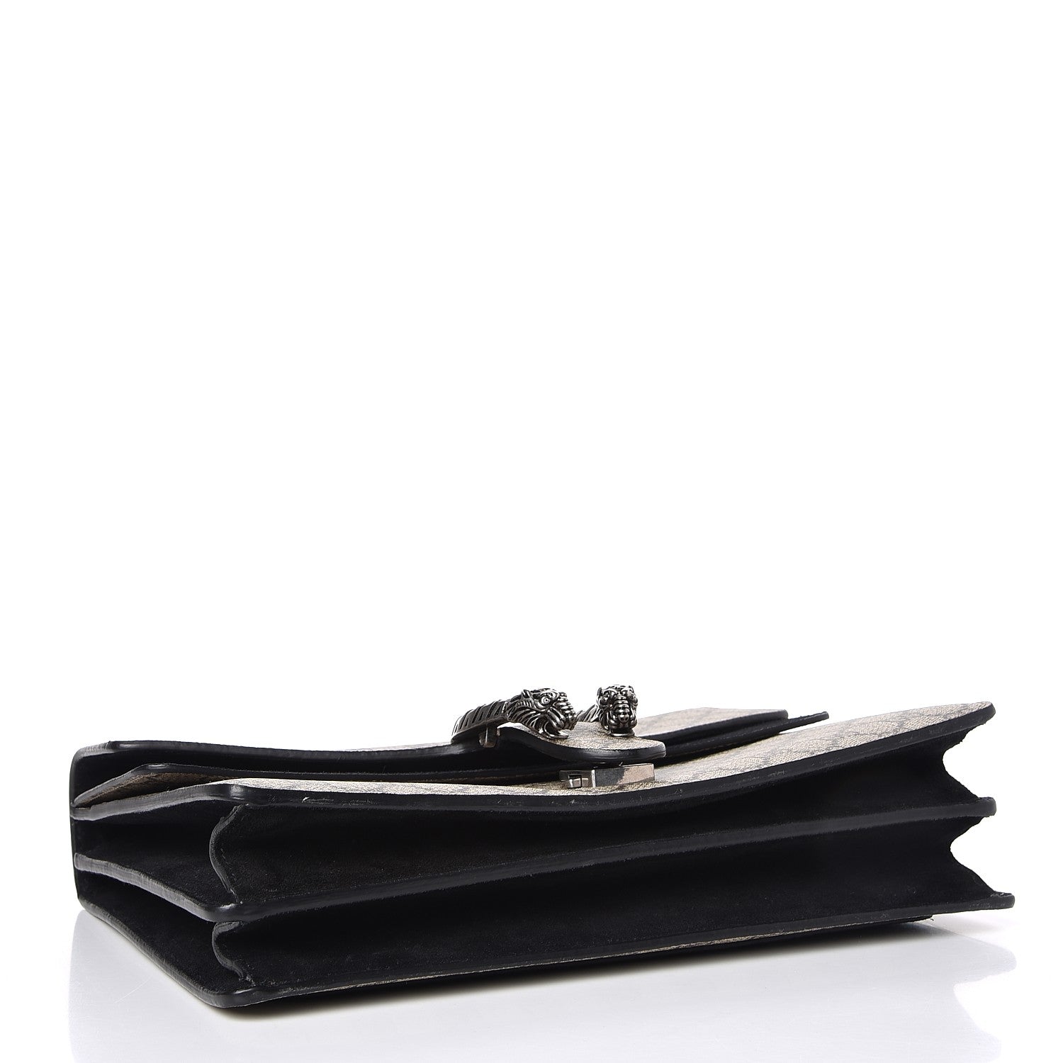 Gucci GG Supreme Monogram Medium Dionysus Shoulder Bag Black 4 of 9