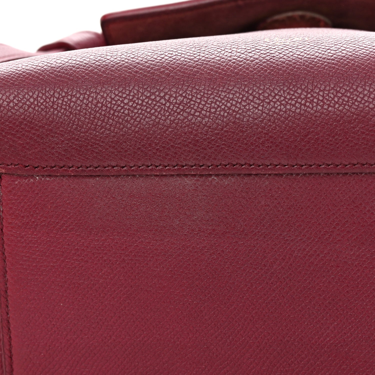 Celine Grained Calfskin Micro Belt Bag Plum 20 of 23
