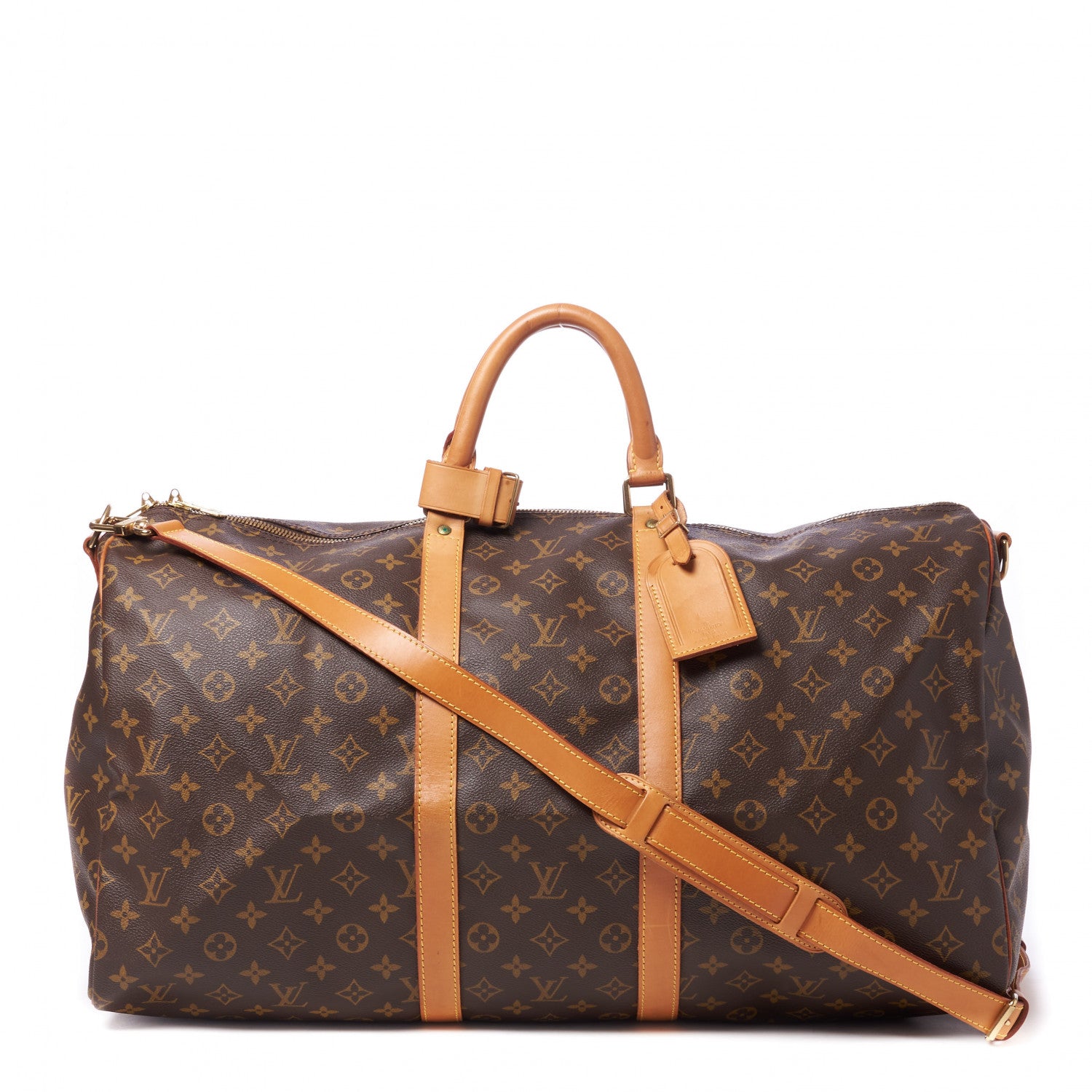 Louis Vuitton Monogram Keepall Bandouliere 55 1 of 9