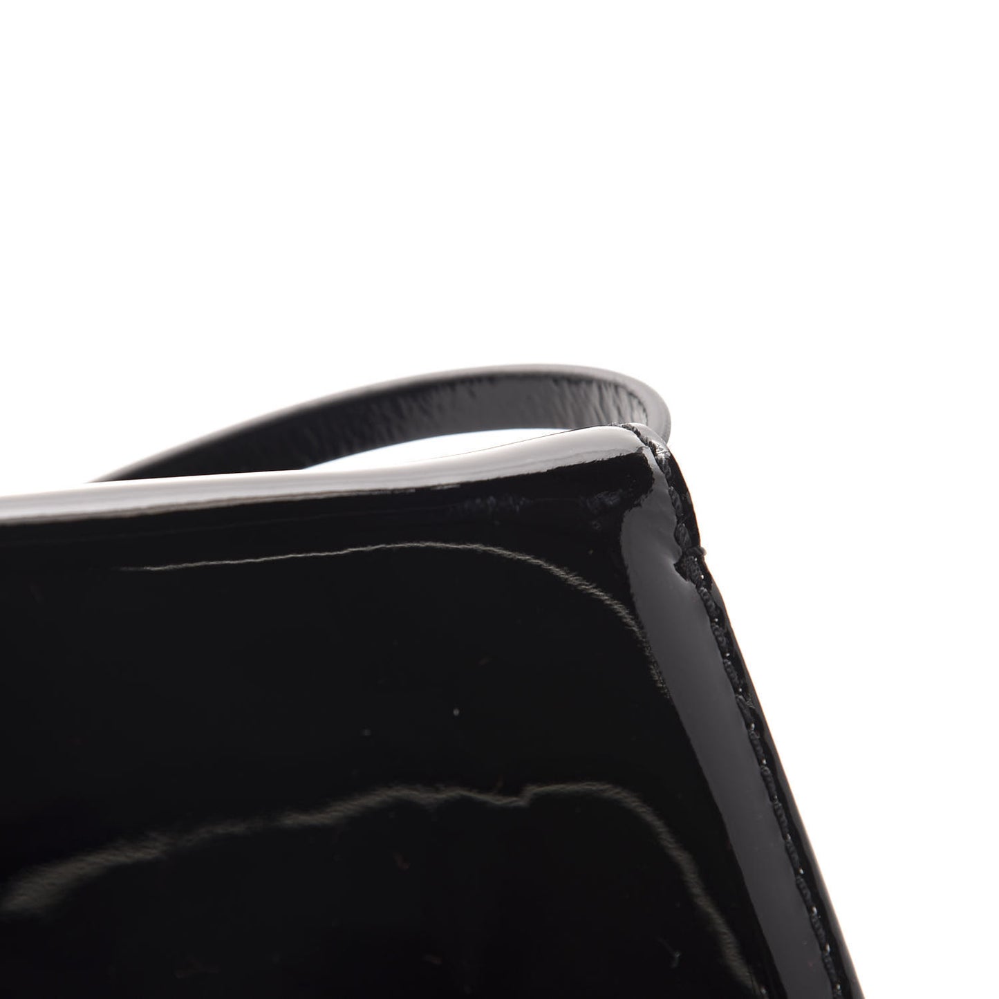 Patent Bow Convertible Clutch Black