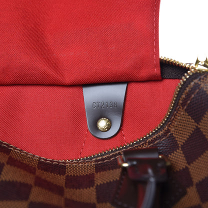 Louis Vuitton Damier Ebene Speedy Bandouliere 25 6 of 10