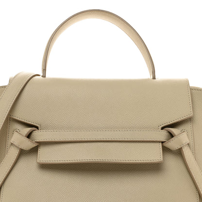 Celine Grained Calfskin Micro Belt Bag Linen 6 of 15