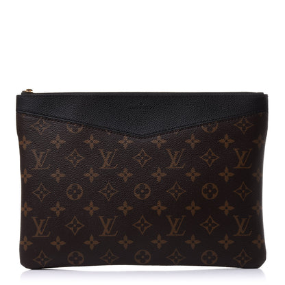 Louis Vuitton Monogram Daily Pouch Black 1 of 8