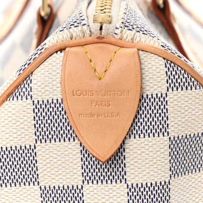 Louis Vuitton Damier Azur Speedy 25 8 of 9