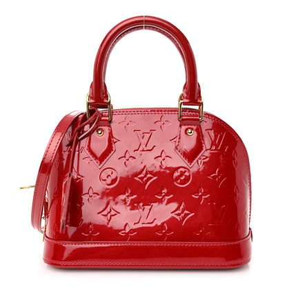 Louis Vuitton Vernis Alma BB Pomme D'Amour 1 of 9