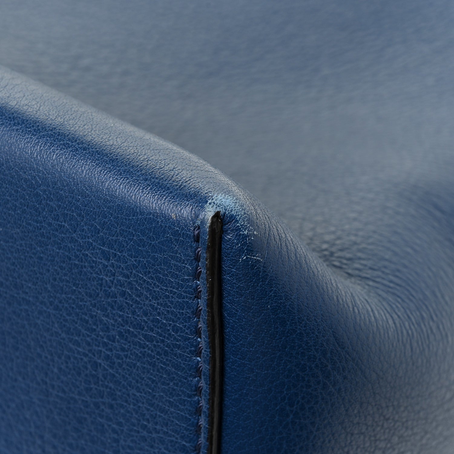 Fendi Vitello Dolce Marmol Large By The Way Boston Bag Blue 13 of 23