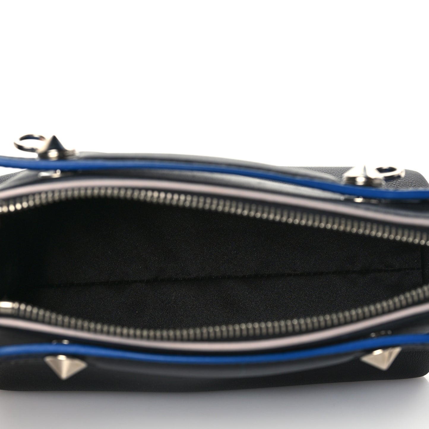 Vitello Dolce Crystal Croc Tail Mini By The Way Boston Bag Black Multicolor