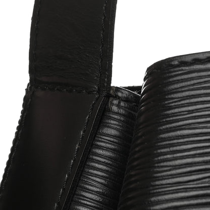 Louis Vuitton Epi Sac D'Epaule GM Black 14 of 16