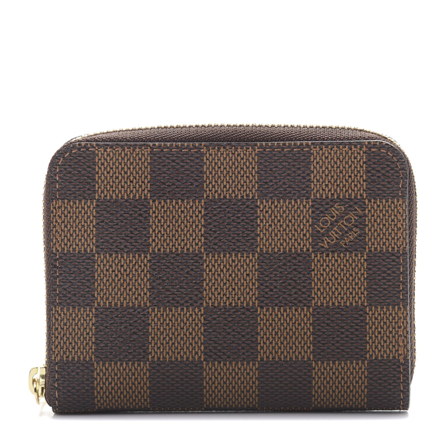 Louis Vuitton Damier Ebene Zippy Coin Purse 1 of 8