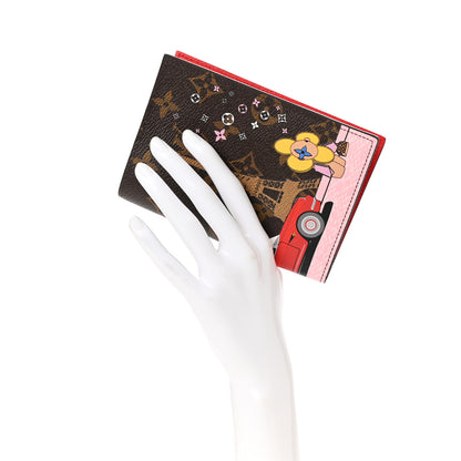 Louis Vuitton Monogram 2019 Christmas Animation Passport Cover Rouge 2 of 7