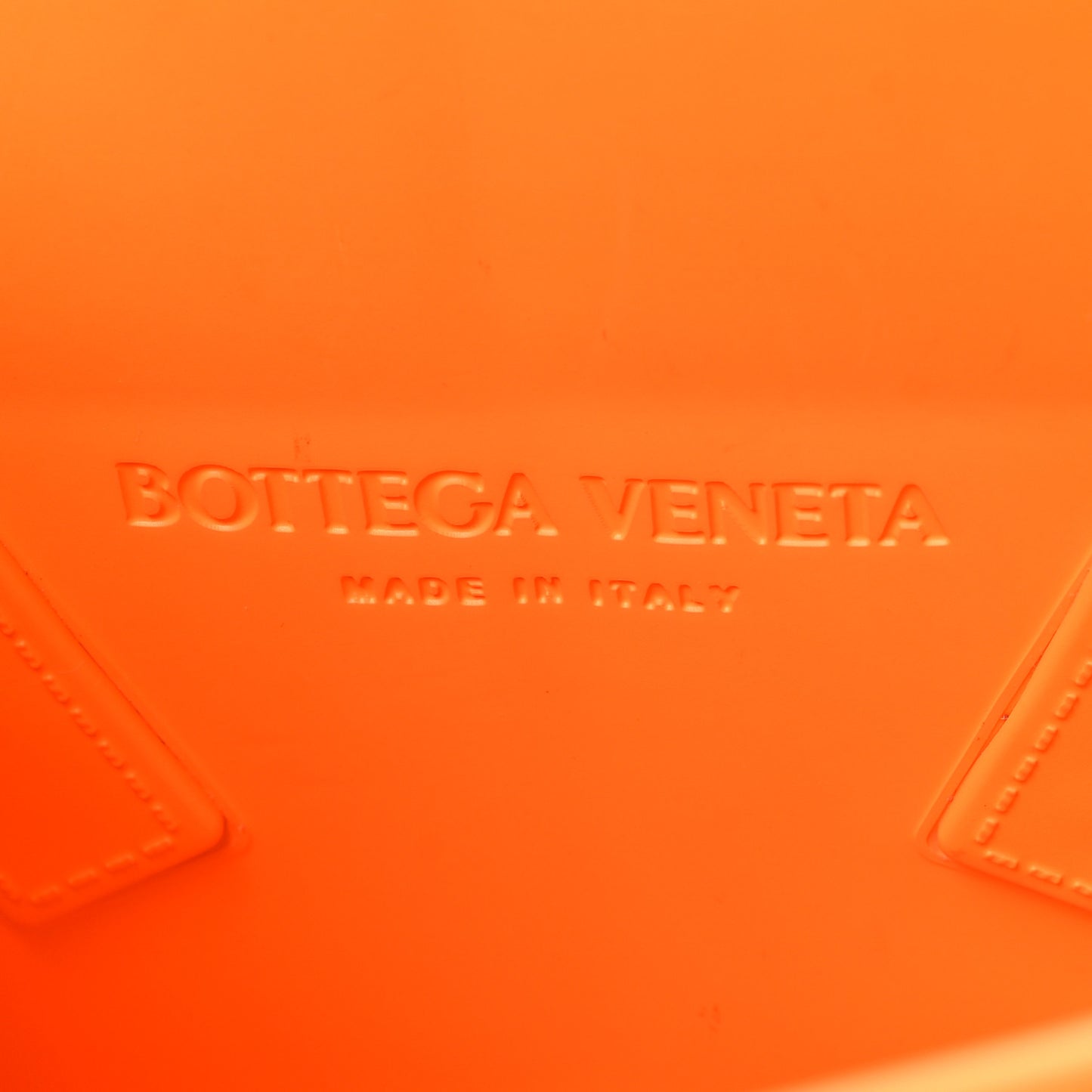 Rubber Maxi Intrecciato Mini Arco Tangerine