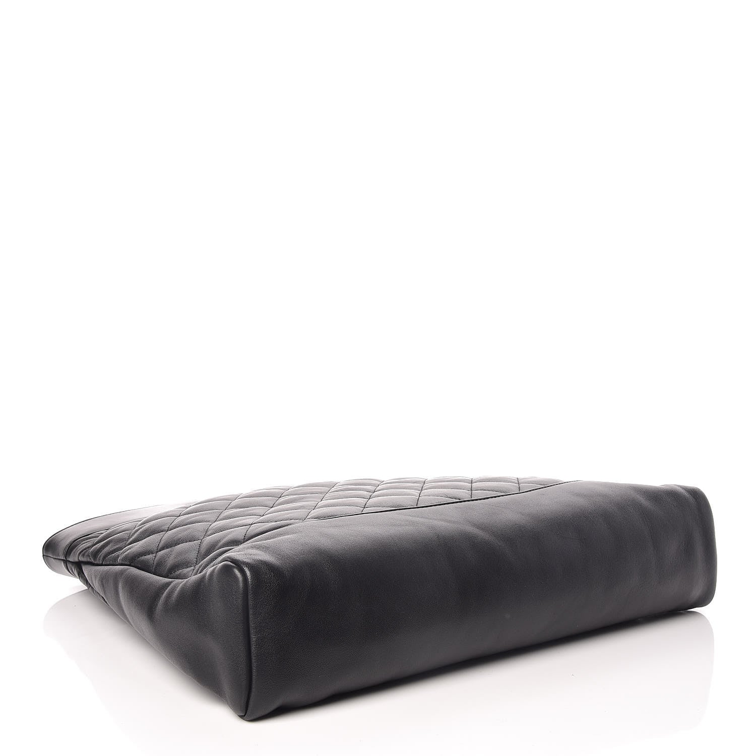 Chanel Lambskin Quilted Large 31 Shopping Bag Black 5 of 10