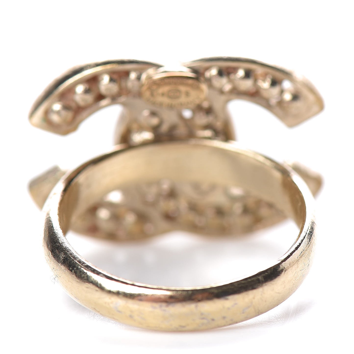 Pearl CC Ring 51 5.75 Gold