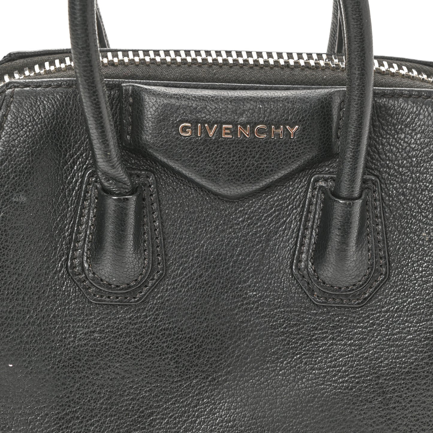 Sugar Goatskin Mini Antigona Black