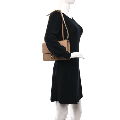 Christian Dior Box Calfskin 30 Montaigne Flap Bag Raw Beige 2 of 8