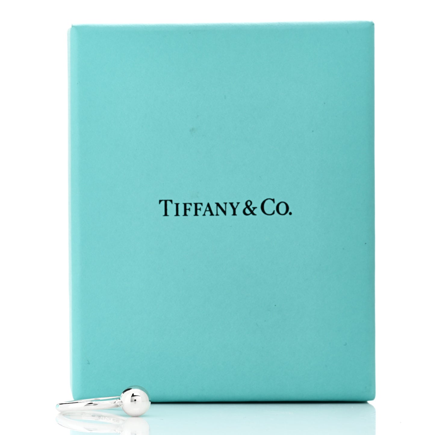 Sterling Silver 8mm HardWear Ball Ring 49 4.75