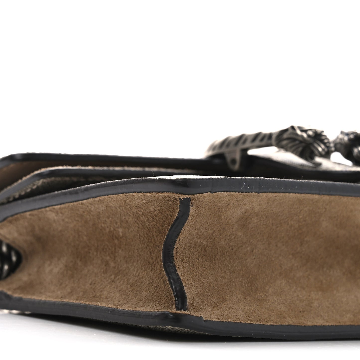 GG Supreme Monogram Super Mini Dionysus Shoulder Bag Taupe
