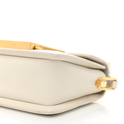 Tom Ford Shiny Goatskin Mini T Clasp Shoulder Bag White 8 of 11