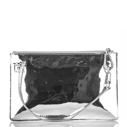Louis Vuitton Monogram Miroir Inventeur Pochette Plat Silver 8 of 8