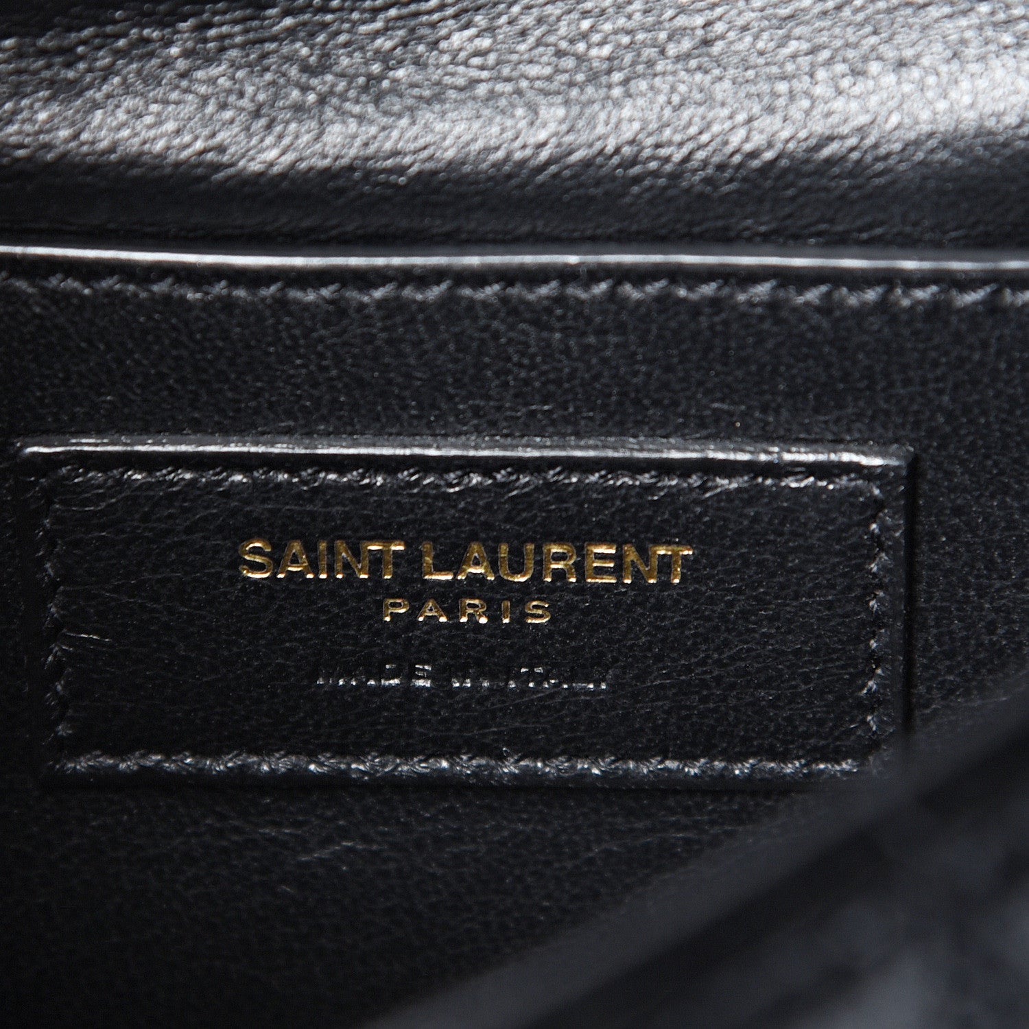 Saint Laurent Velvet Matelasse Small Vicky Chain Bag Black 5 of 11